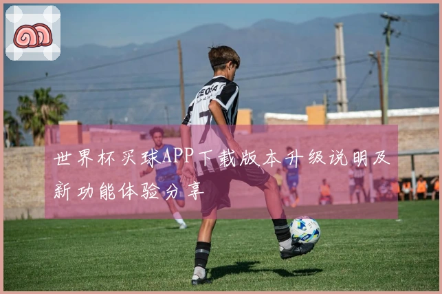 世界杯买球APP下载版本升级说明及新功能体验分享